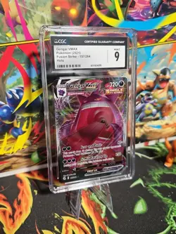 Gengar Vmax 2021 Fusion Strike 157/264 Pokemon Mint 9 Holo - Image 1