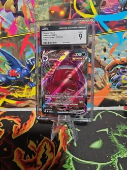 Gengar Vmax 2021 Fusion Strike 157/264 Pokemon Mint 9 Holo - Image 2