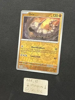 Pokemon Paradox Rift - Onix - 090/182 - Reverse Holo - M/NM - Image 4