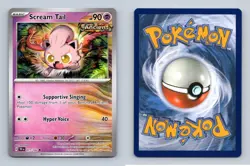 Scream Tail #77/162 Scarlet & Violet Temporal Forces 2024 Pokemon Uncommon TCG - Image 1