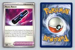 Heavy Baton #151/162 Scarlet & Violet Temporal Forces 2024 Pokemon Uncommon TCG - Image 1
