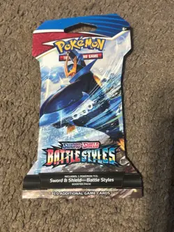 Lot of 5 Pokemon Mixed TCG Sword and Shield Battle Styles Booster Packs - Sealed - Image 4