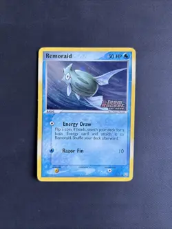 Pokemon TCG Remoraid EX Team Rocket Returns 73/109 Reverse Holo Common 2004 - LP - Image 1