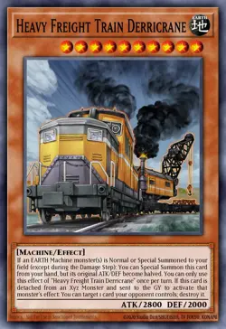 Heavy Freight Train Derricrane - INCH-EN046 Super Rare | Yu-Gi-Oh! Card - Image 1