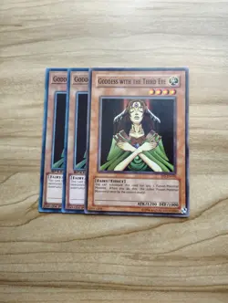 Yu-Gi-Oh! - Goddess With The Third Eye 3X - Complete Playset - Image 1