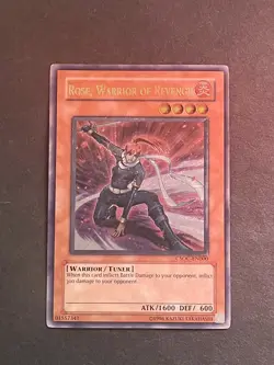 YuGiOh! Rose, Warrior of Revenge - Ultimate Rare - CSOC-EN000 - Image 1