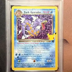 PSA 10 GEM MINT Dark Gyarados 8 Celebrations Classic Collection HoloPokemon Card - Image 2