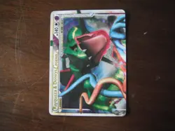 Pokemon Card Rayquaza & Deoxys Legend (Top) - 89/90 Holo - Moderately Played - Image 1