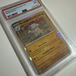 Pokemon TCG Card - Marowak- 151 - 105/165 - PSA 9 - MINT - Image 2
