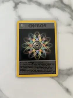 Team Rocket Rainbow Energy 80/82 Unlimited Card(Pokemon TCG Team Rocket Set) - Image 3