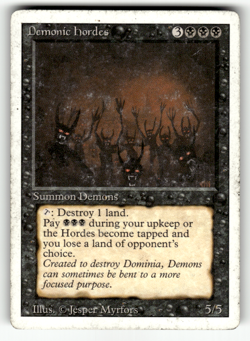 Demonic Hordes Normal R Revised Edition HP - Image 1