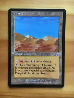 Mtg Time Spiral Timeshifted Desert French SP - Image 1
