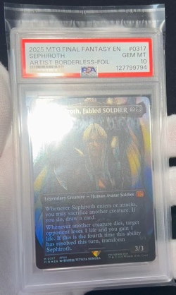 Sephiroth, Fabled SOLDIER (0317) (Borderless - Foil) Magic: The Gathering - Image 2