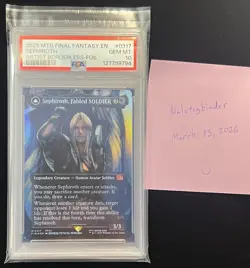 Sephiroth, Fabled SOLDIER (0317) (Borderless - Foil) Magic: The Gathering - Image 4