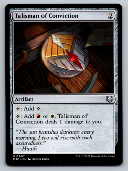 Talisman of Conviction U 0307 Modern Horizons 3 Regular - Image 1