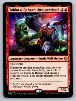 Tokka & Rahzar, Unsupervised R 0028 Teenage Mutant Ninja Turtles Regular - Image 1