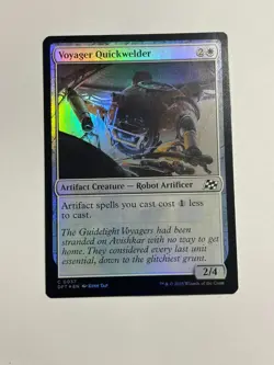 Voyager Quickwelder Aetherdrift Foil Magic the Gathering MTG - Image 1