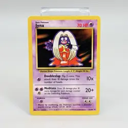 Pokemon Jynx 31/102 Base Set Unlimited Vintage 1999 LP - Image 1