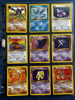 Pokemon Master Set Fossil 100% Completo 47/47 WOTC Rare Comuni Non Comuni Ita - Image 1