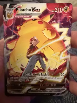 Pokemon TCG Pikachu VMAX TG17/TG30 NM Trainer Art Lost Origin - Image 1