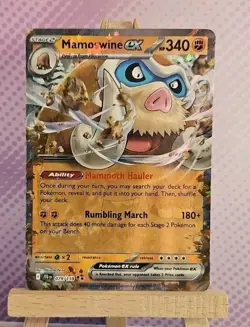 Pokemon TCG: Mamoswine ex 079/159 - Journey Together - NM Condition - Image 1