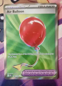 Air Balloon 166/132 Mega Evolution Holo Pokemon TCG NM-Mint Full Art - Image 1