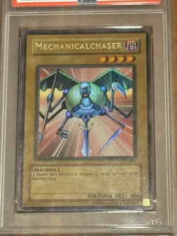 Yu-Gi-Oh! Mechanicalchaser TP1-001 PSA 7 NM - Tournament Pack 1 Ultra Rare Slab - Image 4