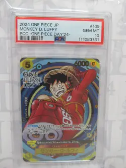 Sequential Set PSA 10| 2024 One Piece Promo Luffy DON!! PCC One Piece Day'24 JPN - Image 3