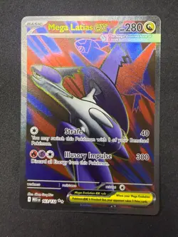 Mega Latios EX 163/132 | Mega Evolution | Pokemon Card | Full Art Rare | NM - Image 1
