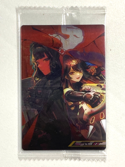 D and K - No. 002 - Goddess of Victory: Nikke Wafer / Itajaga Card Japanese - Image 1