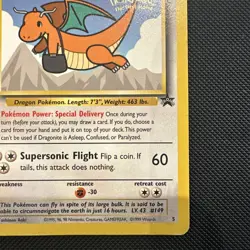 Pokemon Cards: Wizards Black Star Promo: Dragonite 5 - Image 4