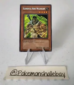 Elemental Hero Wildheart EHC2-EN003 *NM* Limited Edition Secret Rare Yugioh Card - Image 1