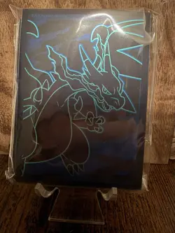 Charizard Card 65 Sleeves (New & Sealed) - Pokemon - Phantasmal Flames ETB - Image 1