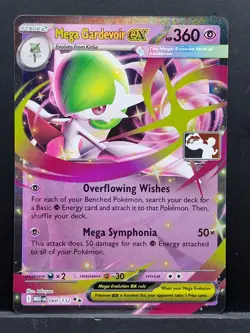 Mega Gardevoir Ex 060/132 Prize Pack 8 Play! Stamped League Promo Pokemon Card - Image 1