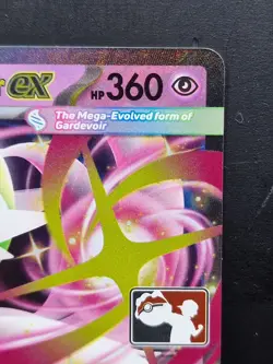 Mega Gardevoir Ex 060/132 Prize Pack 8 Play! Stamped League Promo Pokemon Card - Image 3