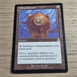 MTG Magic the Gathering Thran Dynamo (139/143) Urza's Destiny MP - Image 1