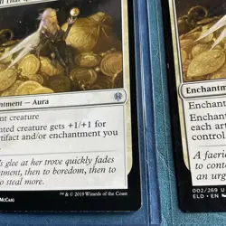 (2x) All That Glitters Throne of Eldraine Regular 002/269 Uncommon LP MTG - Image 4