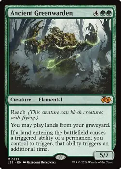 MTG - Ancient Greenwarden - Foundations Jumpstart - Magic the Gathering - Image 1