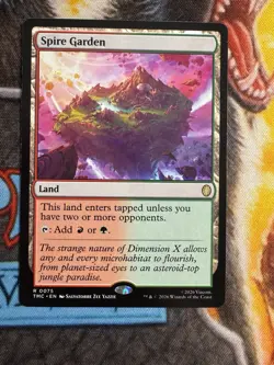 Spire Garden 75 NM Teenage Mutant Ninja Turtles Eternal MTG - Image 1