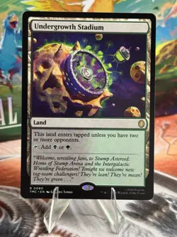 MTG Undergrowth Stadium Normal Commander: Teenage Mutant Ninja Turtles #80 NM - Image 1