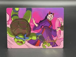 MTG Art Series: Teenage Mutant Ninja Turtles - GOLD Signature - Kitsune’s Tech. - Image 1