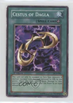 Cestus of Dagla 1st Ed. YuGiOh Dark Crisis #DCR-090 2003 - Image 1