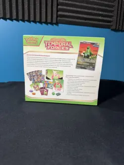 Pokemon Scarlet & Violet Temporal Forces Elite Trainer Box ETB Iron Leaves New - Image 2