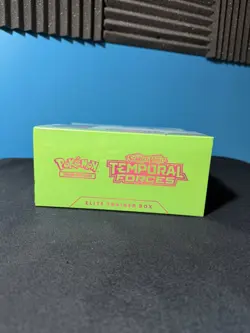 Pokemon Scarlet & Violet Temporal Forces Elite Trainer Box ETB Iron Leaves New - Image 5