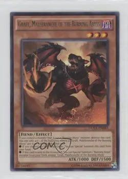 Graff Malebranche of the Burning Abyss Unlimited YuGiOh Duelist Alliance - Image 1