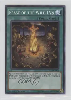Feast of the Wild LV5 1st Ed. YuGiOh Duelist Alliance #DUEA-EN056 - Image 1