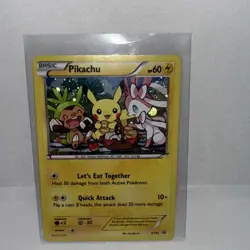 Pokemon TCG Pikachu XY95 Black Star Promo Holo Basic - Image 1