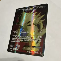 Pokemon Tyranitar EX 91/98 XY Ancient Origins Ultra Rare Full Art Holo 180 HP - Image 3