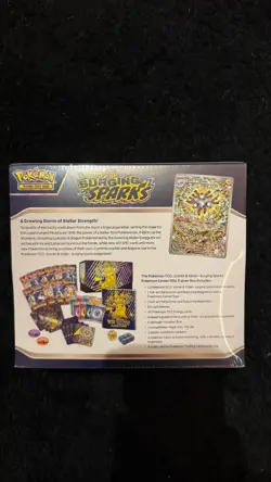 Pokemon TCG Exclusive Surging Sparks Sealed Pokemon Center Elite Trainer Box ETB - Image 2