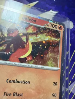 Charmeleon 005/165 *DOUBLE SWIRL* Paldean Fates Cosmos Holo Rare Pokemon NM/M - Image 2